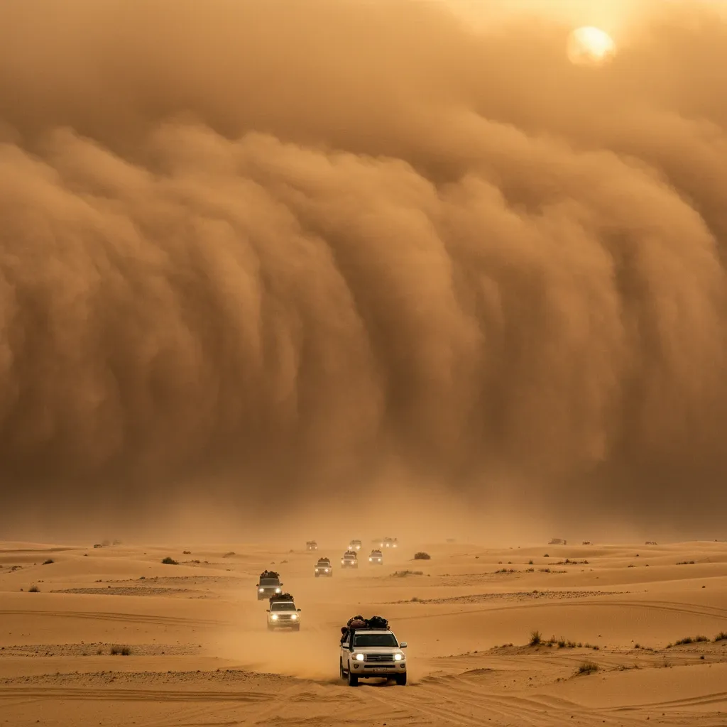 Dust Storm Sweeping UAE Today: What Residents Must Know About Air Quality and Road Safety