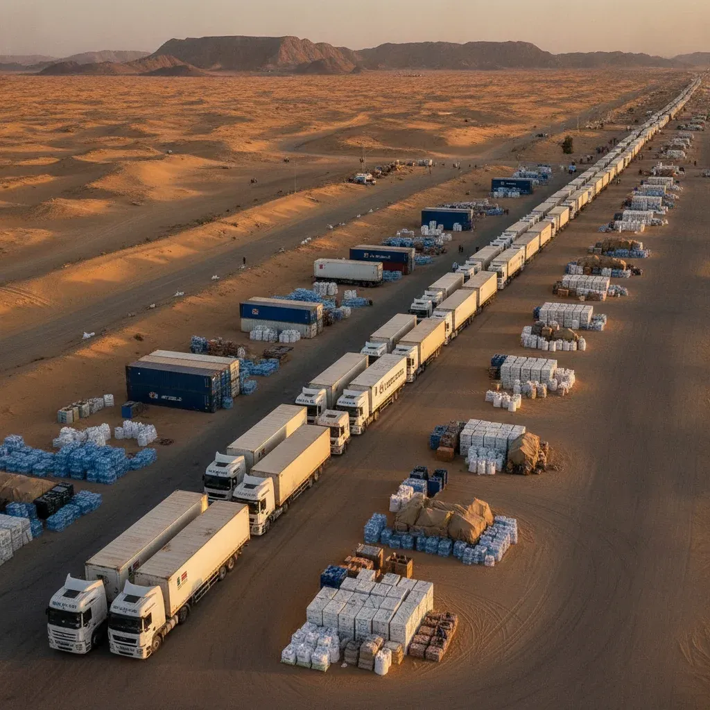 UAE Deploys Massive Humanitarian Supply Line to Gaza, Exceeding 32,000 Tonnes Since Operation Launch
