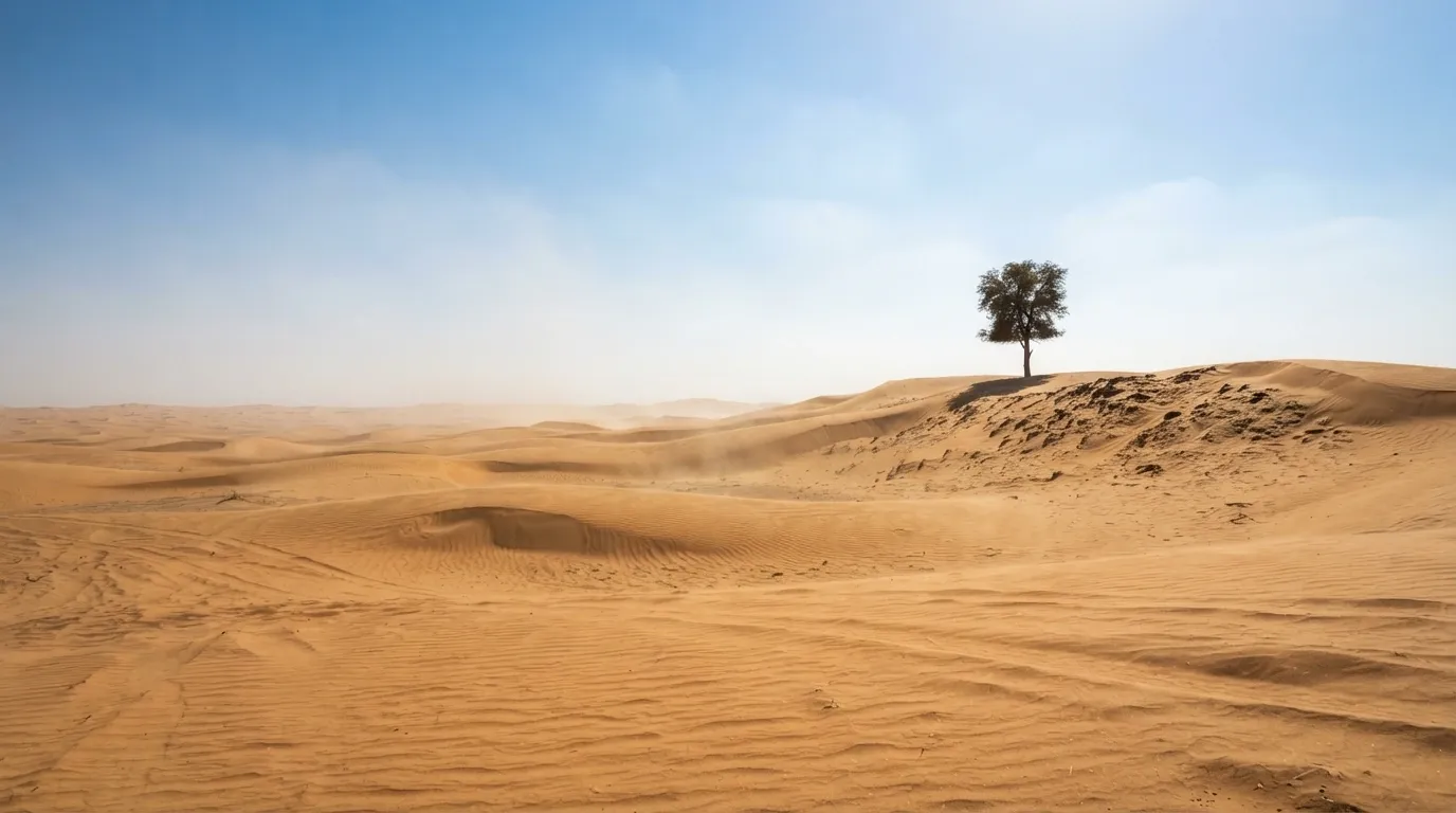 UAE Resident Saves Injured Gazelle from Extreme Desert Heat Near Al Qudra