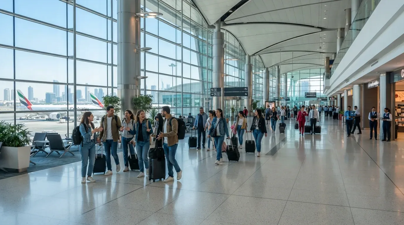Emirati Women Lead Dubai Mallathon Finale at DXB Terminal 3