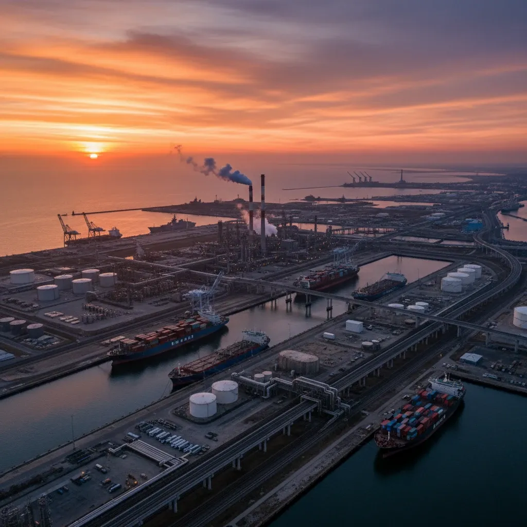 Missile Intercept Triggers Major Fires at Abu Dhabi's KEZAD Economic Zone