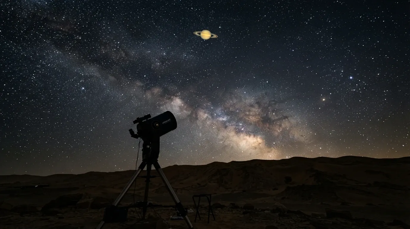 Stargazing in Sharjah: Mleiha to Offer Clear View of Saturn and Jupiter on October 4, 2026