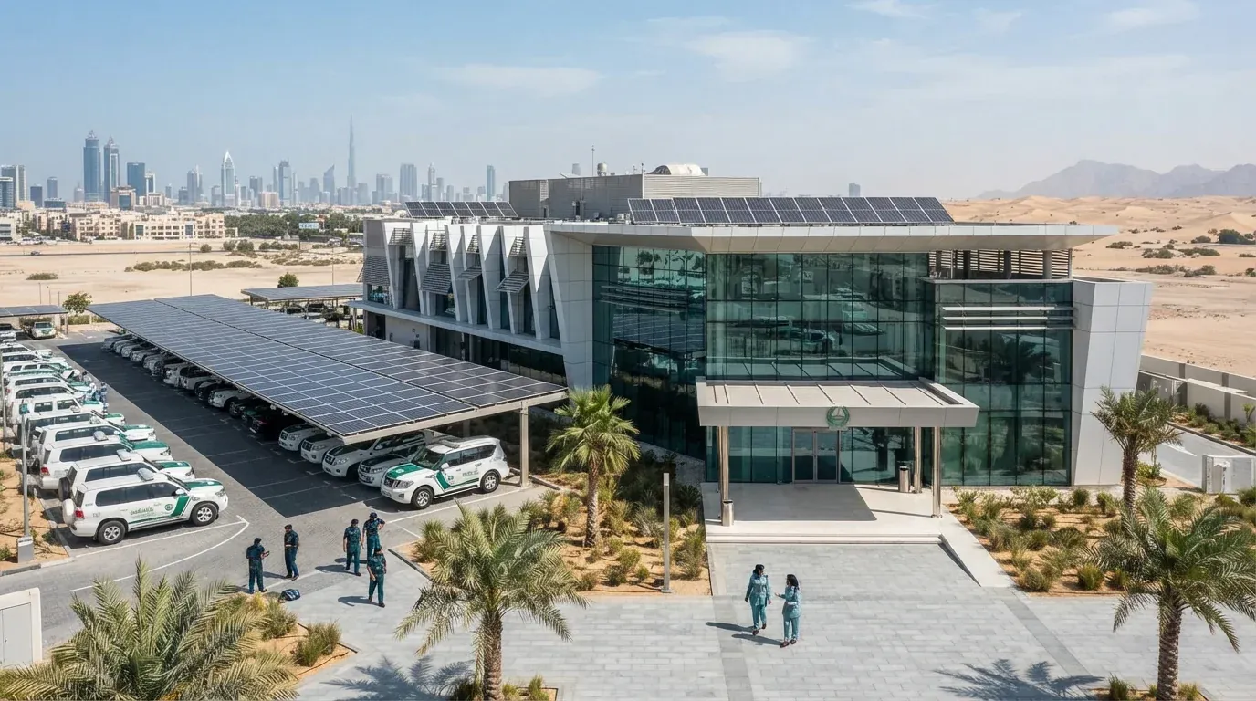 Dubai Police Achieve High Budget Compliance and Slash Emissions with Solar Initiative
