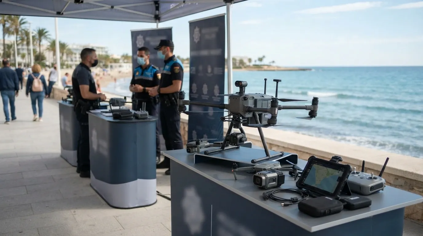 Sharjah Police Showcase Rescue Drones and Child Safety Programs at Sir Bu Nair Festival
